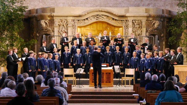 Konzert des Kopenhagener Knabenchores in der Kreuzkirche Dresden am 25.05.2023