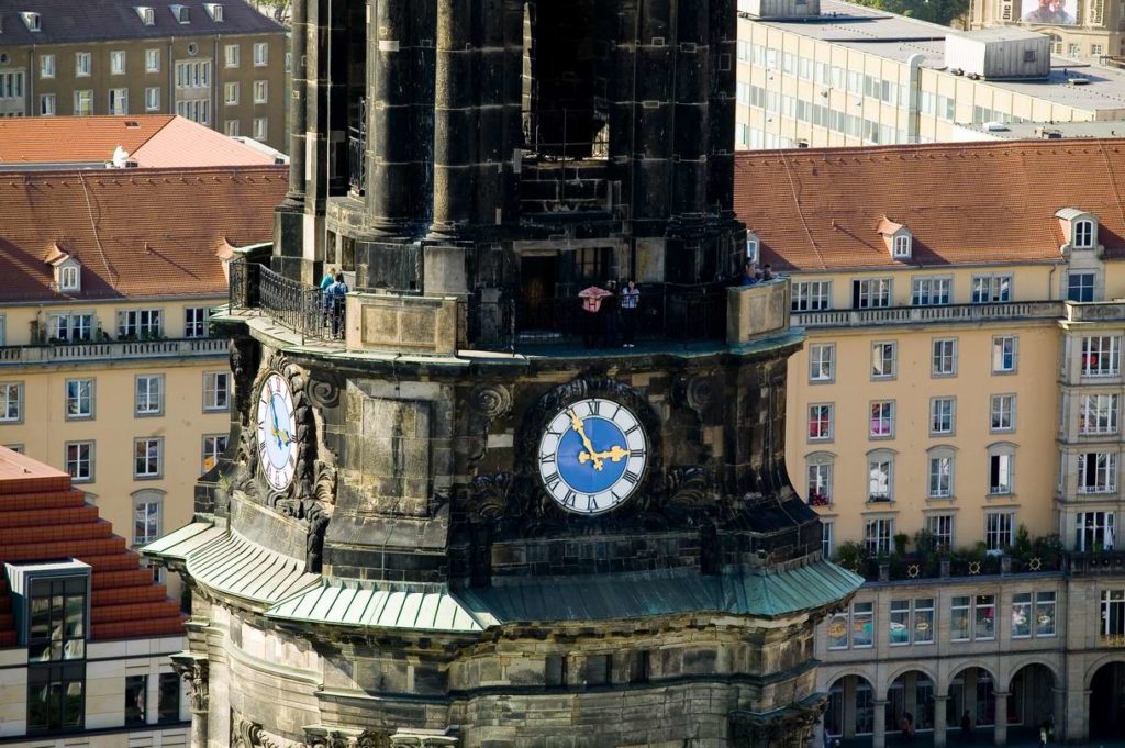 Turm der Kreuzkirche Dresden, Job