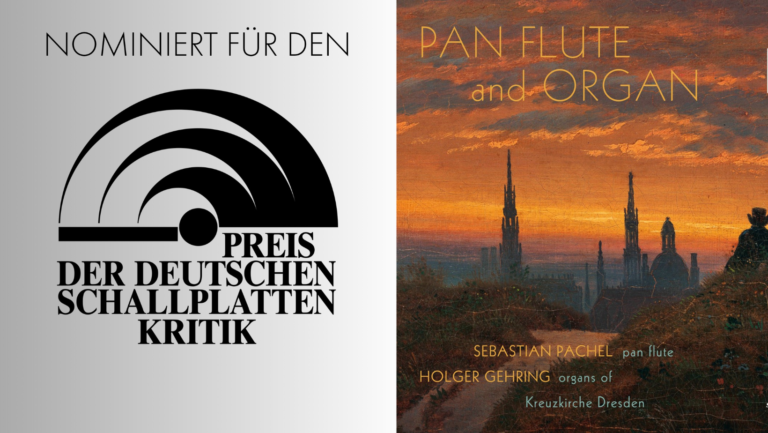 CD Panflöte und Orgel für Preis der deutschen Schallplattenkritik nominiert