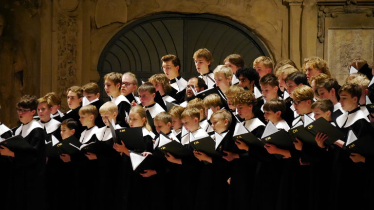 Cantores Minores zur Vesper in der Kreuzkirche Dresden