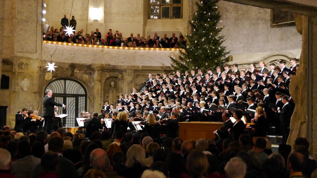 Weihnachtsoratorium von Johann Sebastian Bach mit dem Dresdner Kreuzchor in der Kreuzkirche Dresden