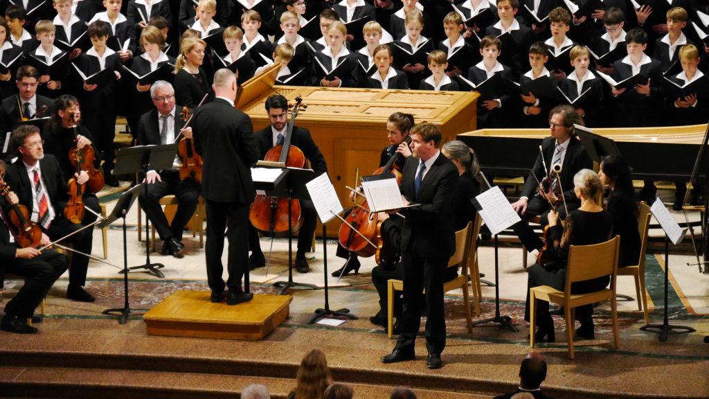 Kreuzchorvesper in der Kreuzkirche Dresden