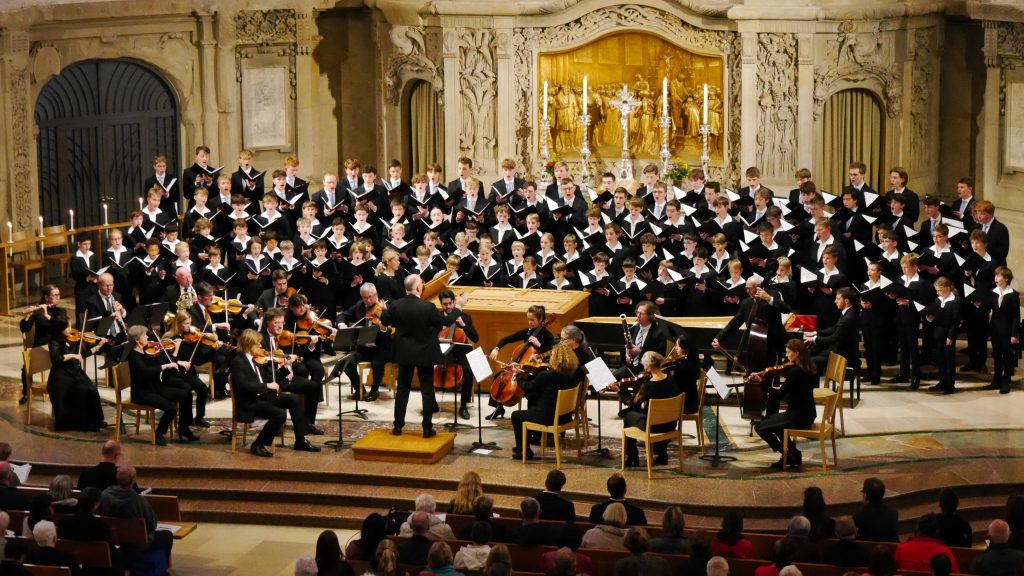 Kreuzchorvesper in der Kreuzkirche Dresden