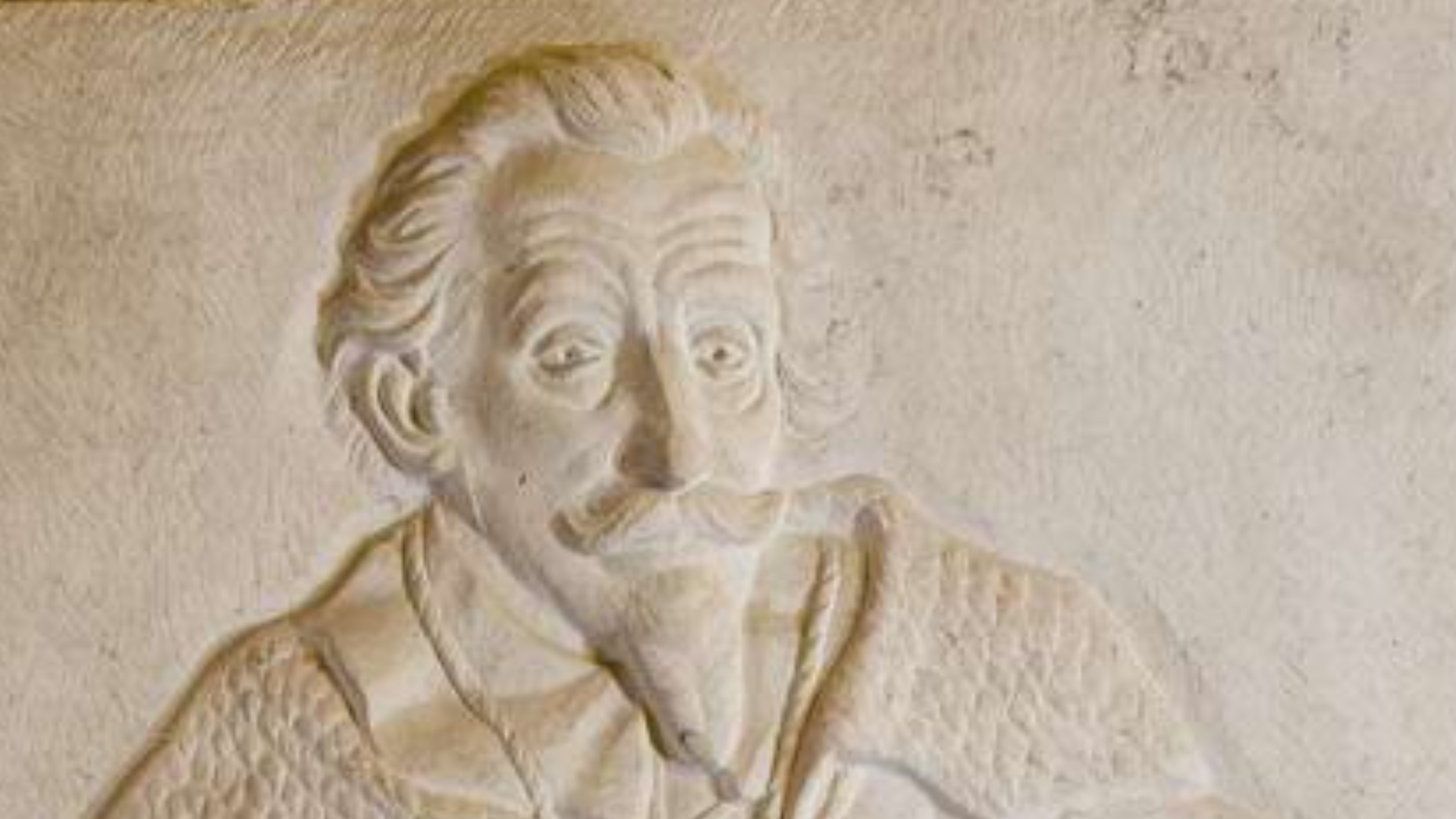 Heinrich Schütz Relief in der Kreuzkirche Dresden