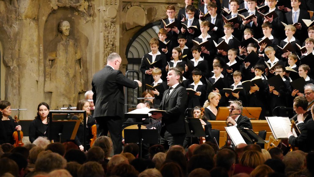 Weihnachtsoratorium 4-6 mit Dresdner Kreuzchor in der Kreuzkirche Dresden