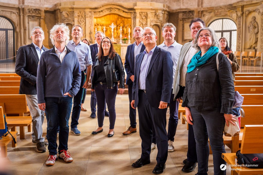 Pressetour zum Tag des Handwerks 2025, Jehmlich Orgelbau Dresden