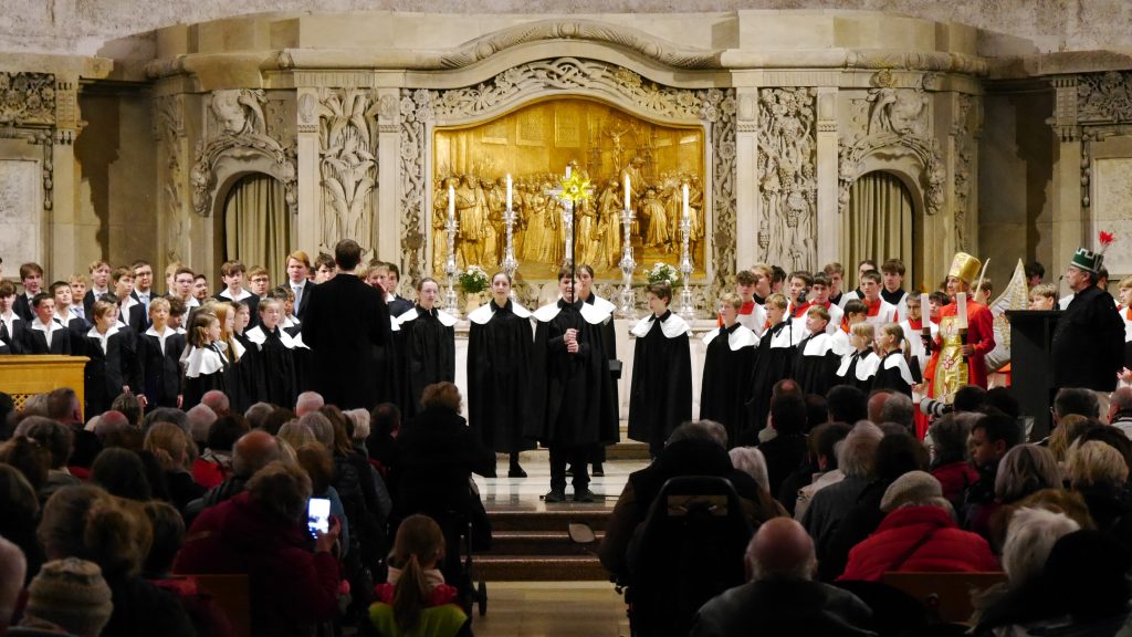Striezelmarkt-Eröffnungsgottesdienst in der Kreuzkirche Dresden