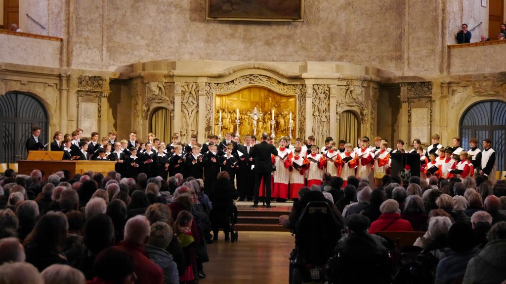 Striezelmarkt-Eröffnungsgottesdienst in der Kreuzkirche Dresden