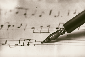 Notenblatt, Weihnachtsoratorium