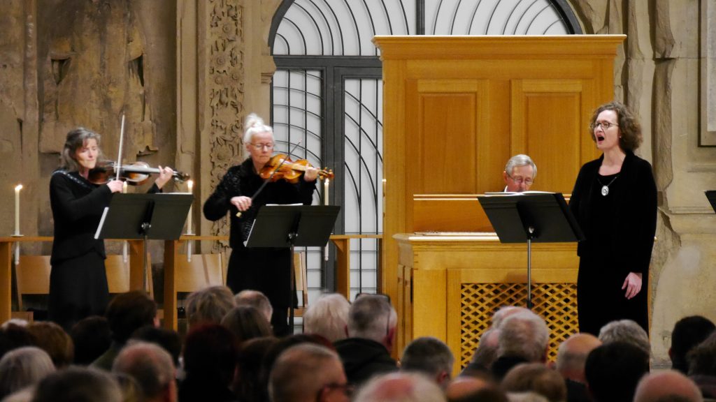 Ensemble Compagne d'Oiseaux in der Vesper der Kreuzkirche Dresden