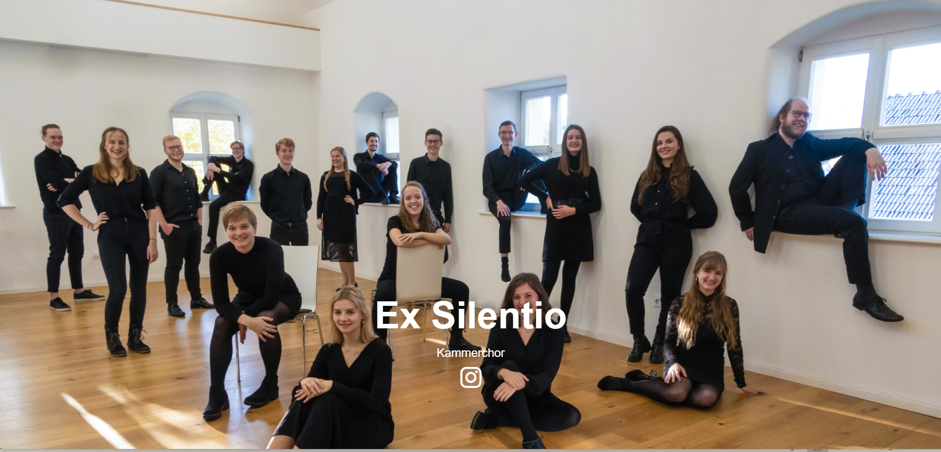 Vokalmusik | Ex Silentio Kammerchor | 28.02.2026 1 Vokalmusik mit dem Ex Silentio Kammerchor