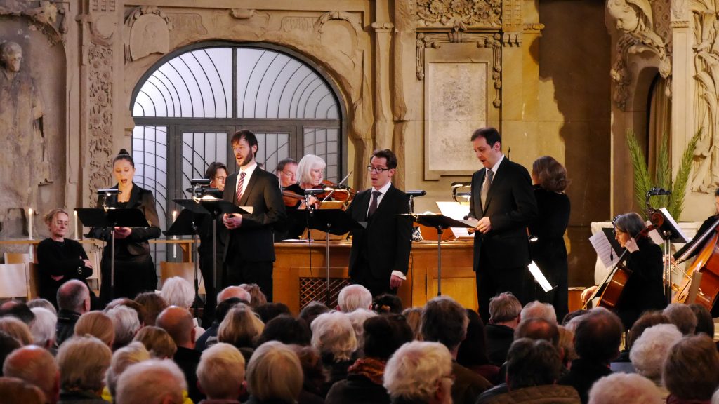 Gottfried August Homilius mit der Capella Sanctae Crucis Dresden in der Vesper zu Palmarum 2026, Kreuzkirche Dresden