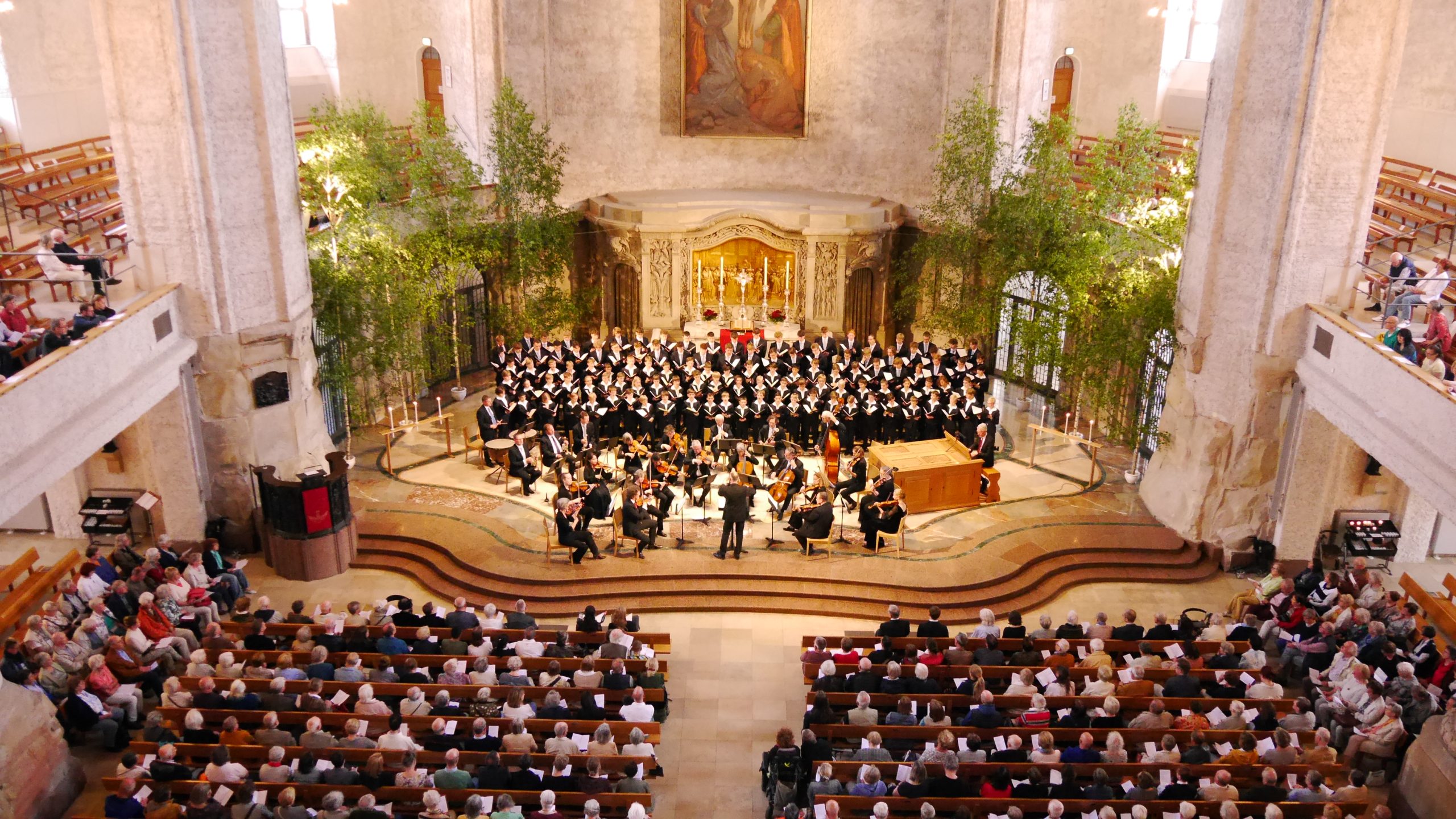 Pfingstvesper des Dresdner Kreuzchores in der Kreuzkirche Dresden